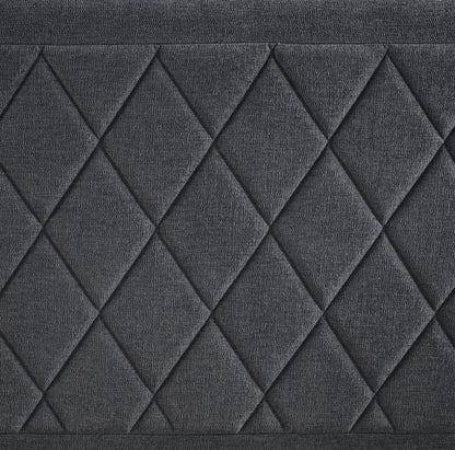 Diamond Tufted Upholstered Bed Frame